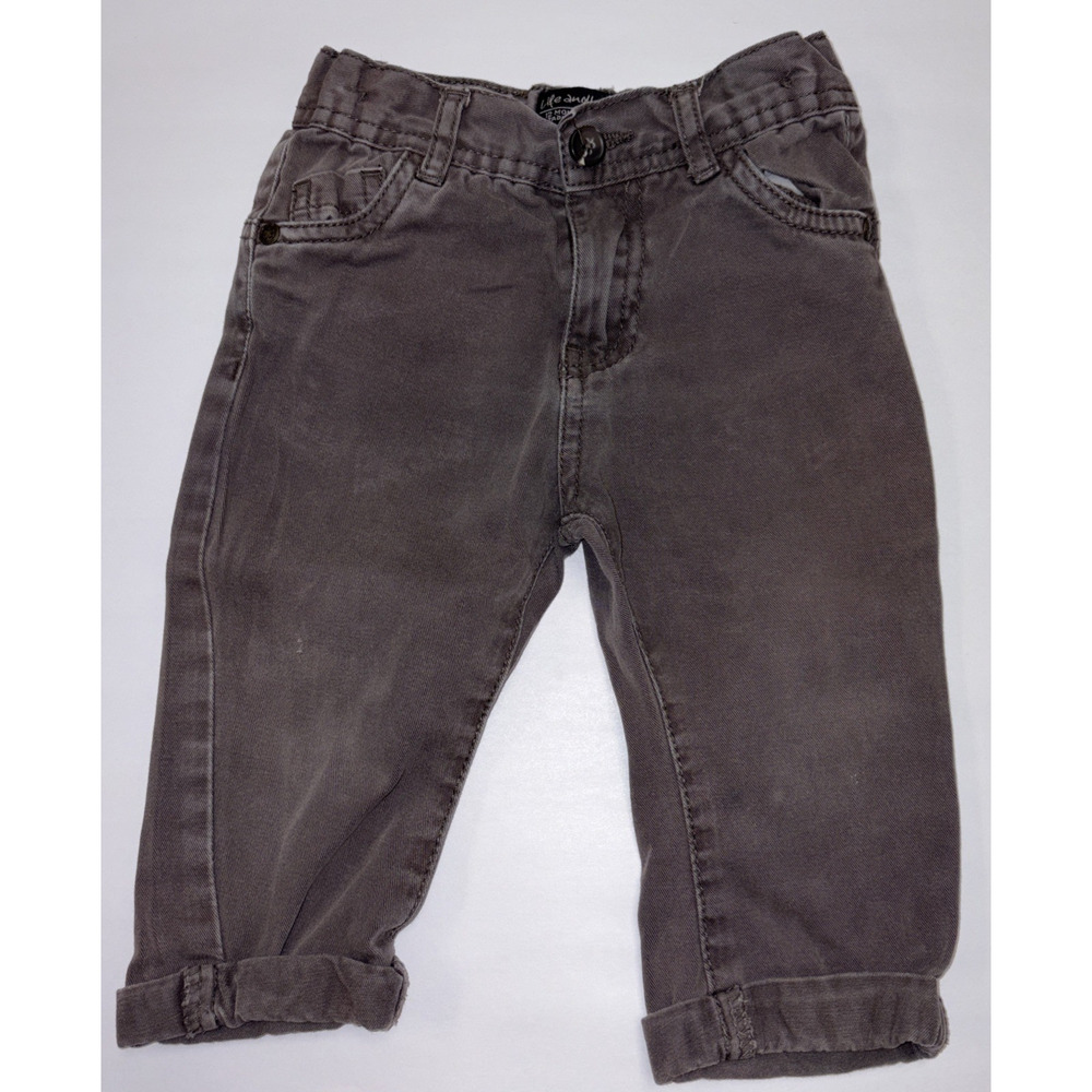 Life and Legend Cuffed Jeans Kid's 12M Brown 100% Cotton Pants